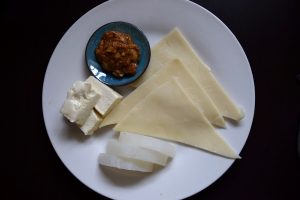 Soba & Mugi Kakke (Triangular Buckwheat & Wheat Noodles)