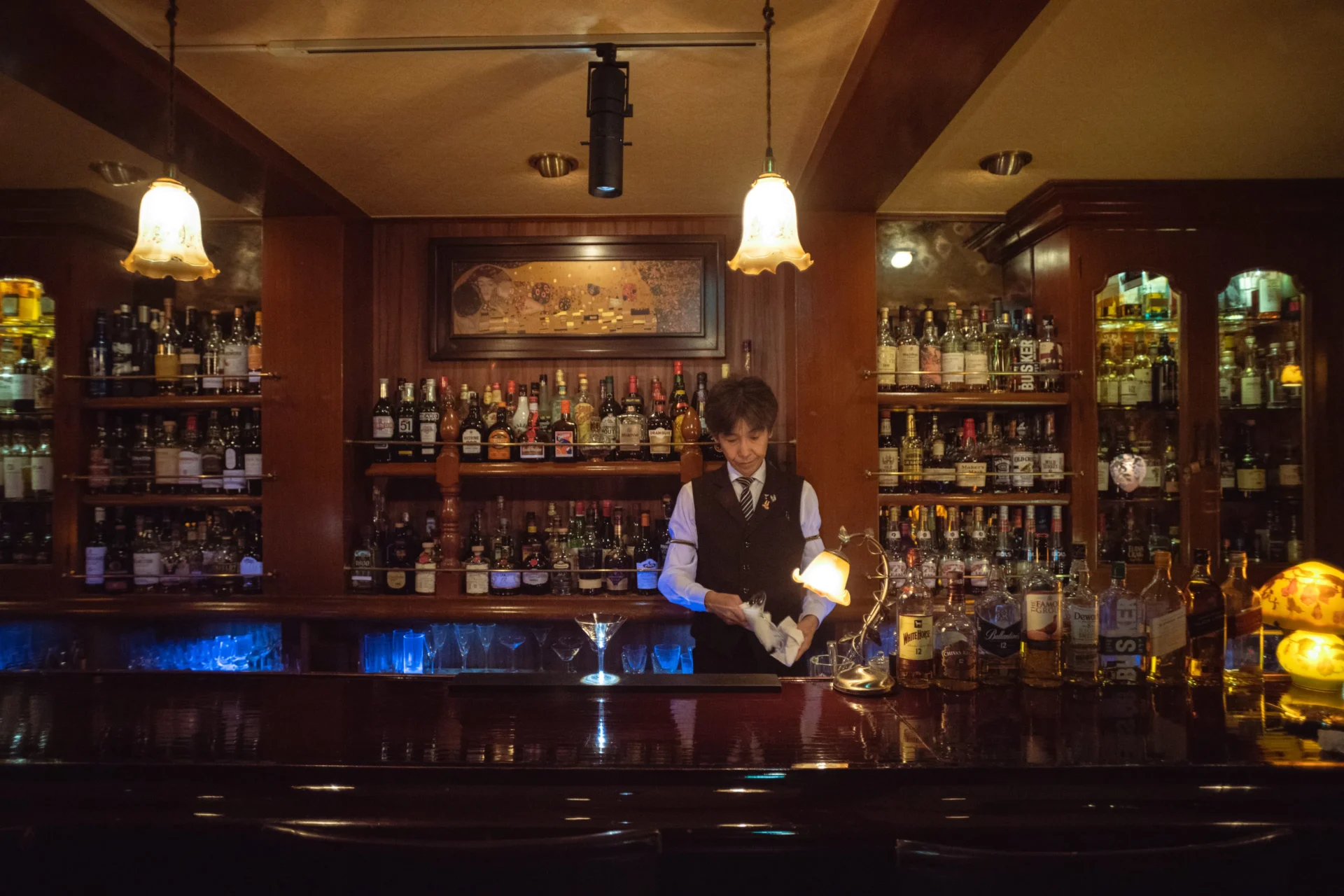 『BAR Baron』の店内