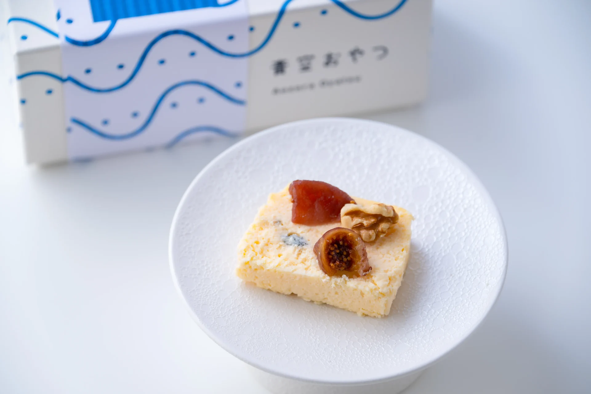 ブルーチーズケーキの画像