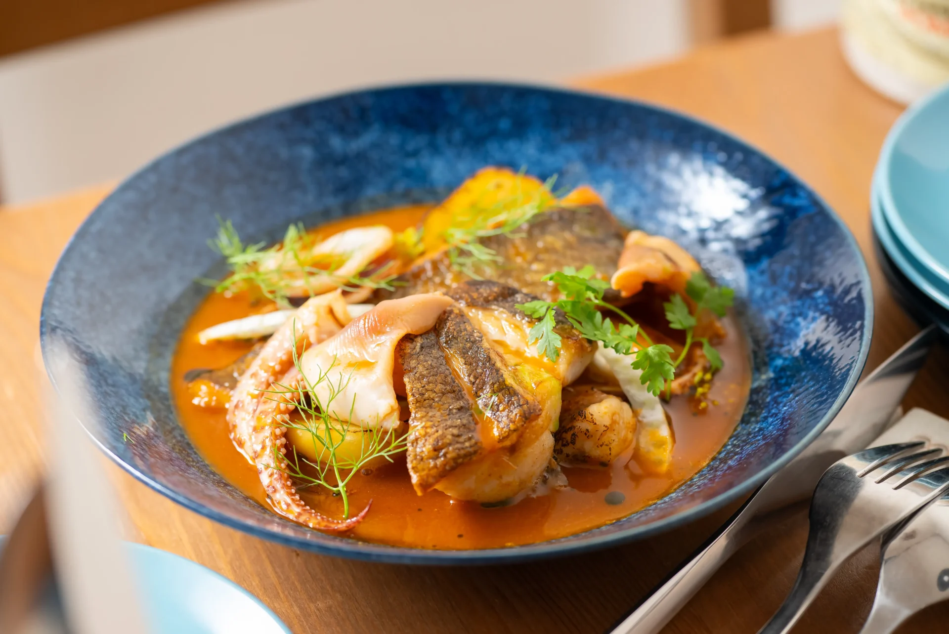 ビストロ エトッフが提供する八戸ブイヤベース